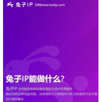 高質(zhì)量代理IP首選兔子動態(tài)IP滿足對IP的一切業(yè)務(wù)需求