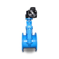 Z945X-16Q防爆電動(dòng)法蘭暗桿遠(yuǎn)程調(diào)節(jié)彈性座封軟密封閘閥