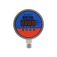 電接點壓力表高精度數顯電接點壓力表開關控制器可調