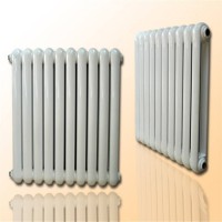鋼制柱型散熱器 鋼二柱暖氣片dwgz5025 新型鋼制暖氣片